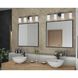 Replay 4 Light 31.13 inch Textured Black Bath Vanity Wall Light
