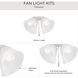 AirPro LED White Fan Light Kit