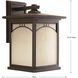 Residence 1 Light 15 inch Antique Bronze Outdoor Wall Lantern, Large