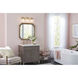 Calhoun 3 Light 22 inch Vintage Brass Bath Vanity Wall Light