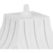 Mansard 1 Light 13 inch White Outdoor Post Lantern