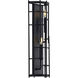 Torres 2 Light 8 inch Textured Black ADA Wall Sconce Wall Light, Design Series