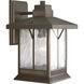 Aberdeen 1 Light 12 inch Antique Bronze Outdoor Wall Lantern