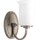 Stroll 1 Light 5 inch Pebbles Bath Vanity Wall Light