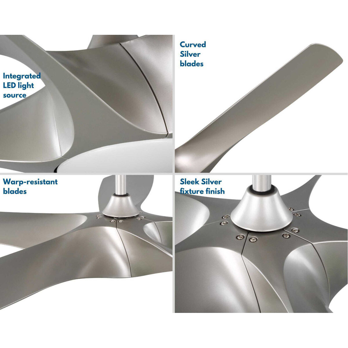 Progress P250059-152-30 Vernal 60 inch Painted Nickel