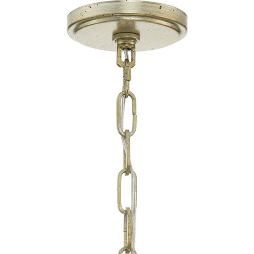 Chevall 9 Light 32 inch Gilded Silver Chandelier Ceiling Light, Design Series