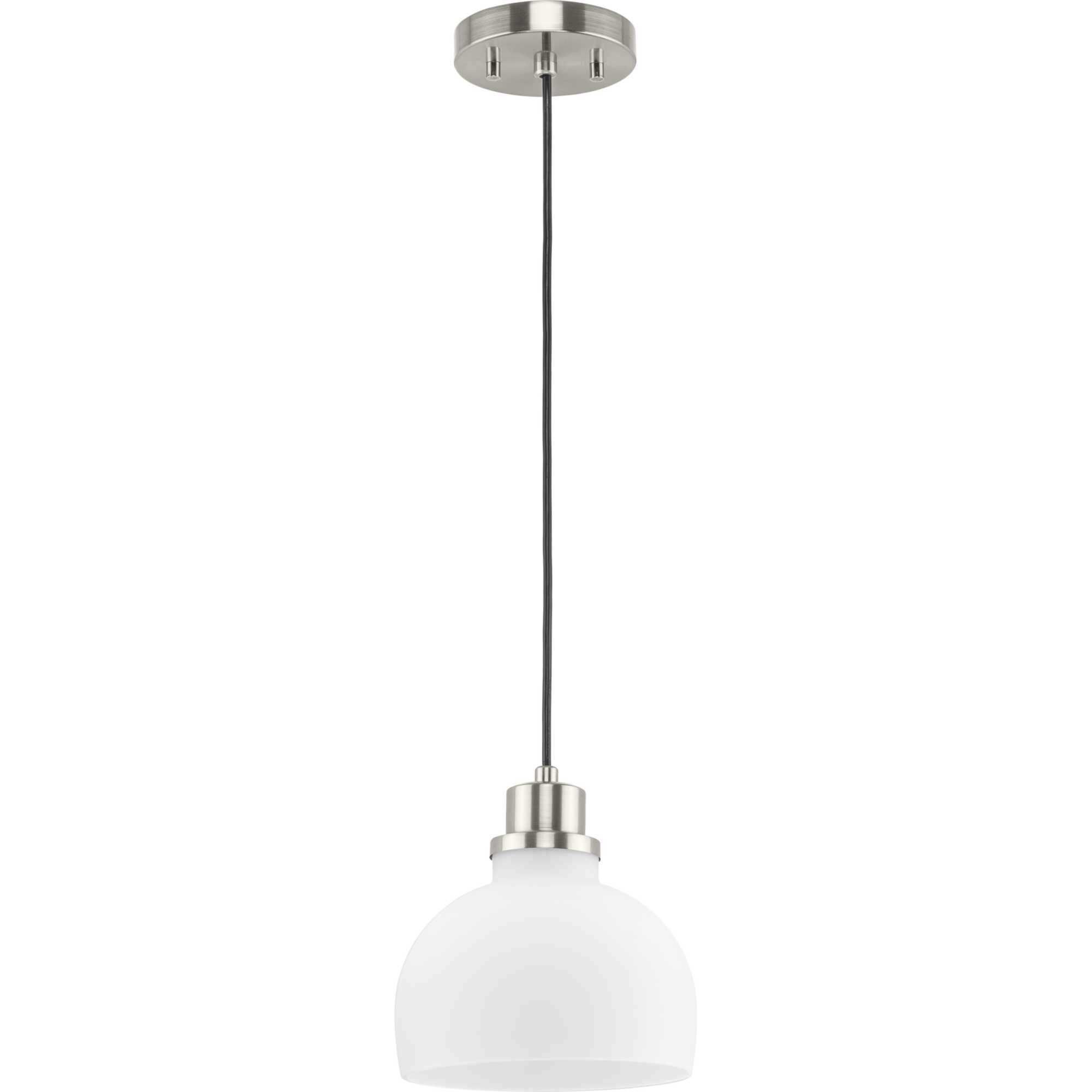 Garris 1 Light 8 inch Brushed Nickel Mini Pendant Ceiling Light