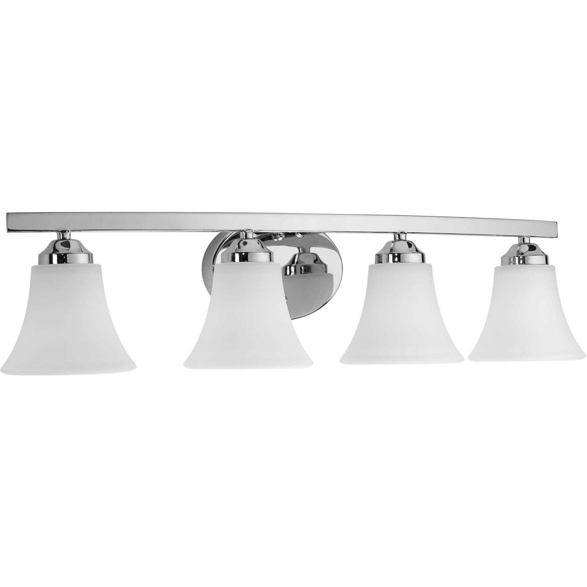 Adorn 4 Light 28.25 inch Polished Chrome Bath Vanity Wall Light