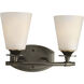 Cantata 2 Light 13 inch Forged Bronze Bath Vanity Wall Light