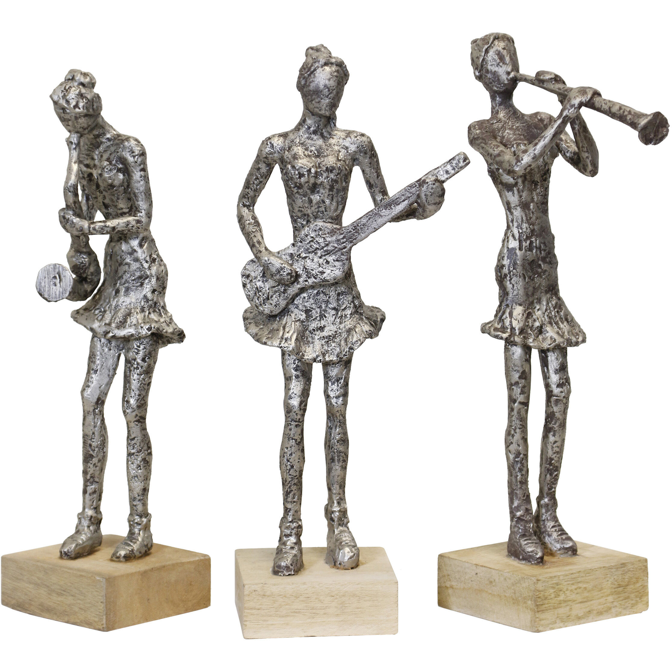 Cameron Antique Silver and Natural Decorative Object