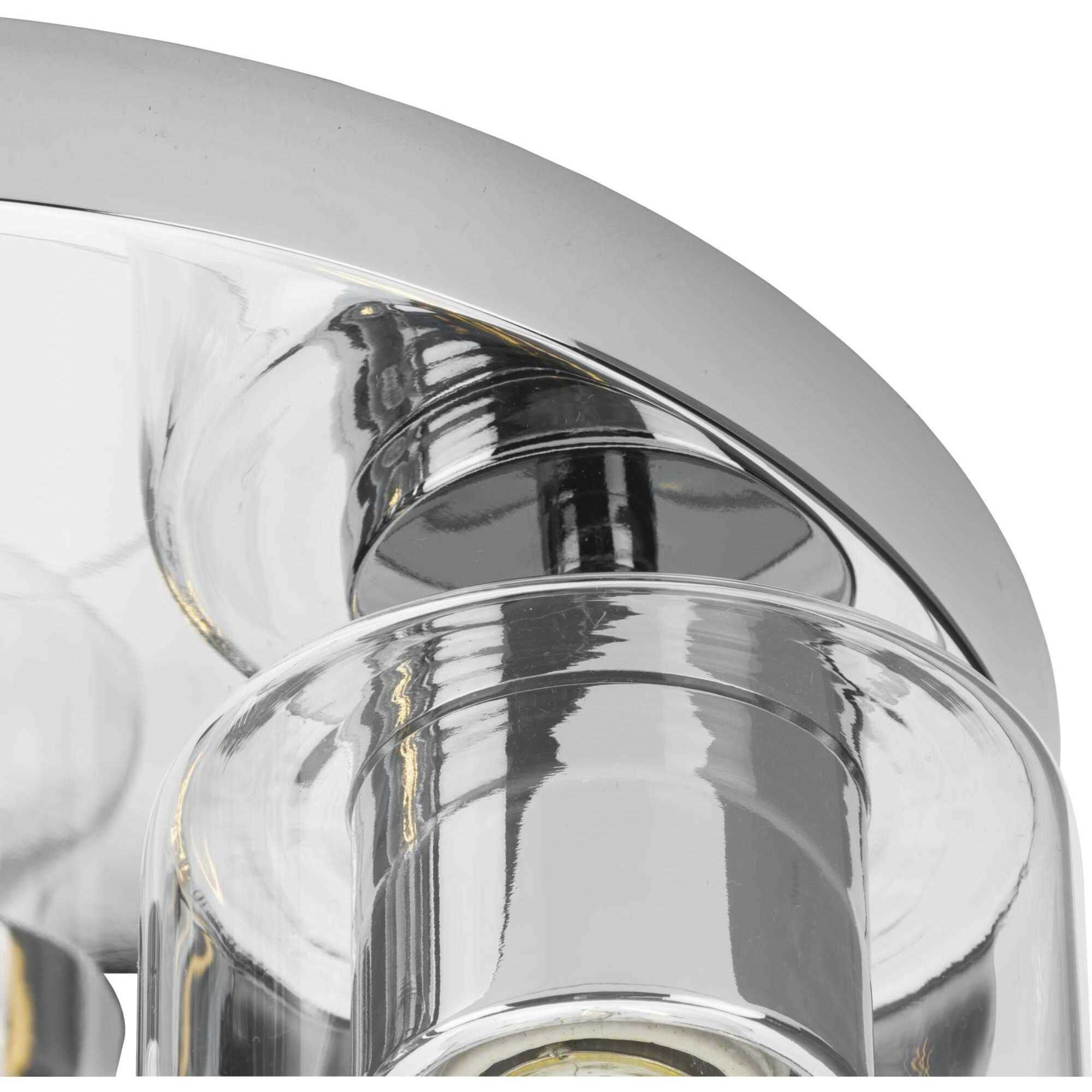 Cofield 3 Light 12 inch Polished Chrome Flushmount Ceiling Light