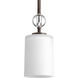 Compass 1 Light 6 inch Antique Bronze Mini-Pendant Ceiling Light