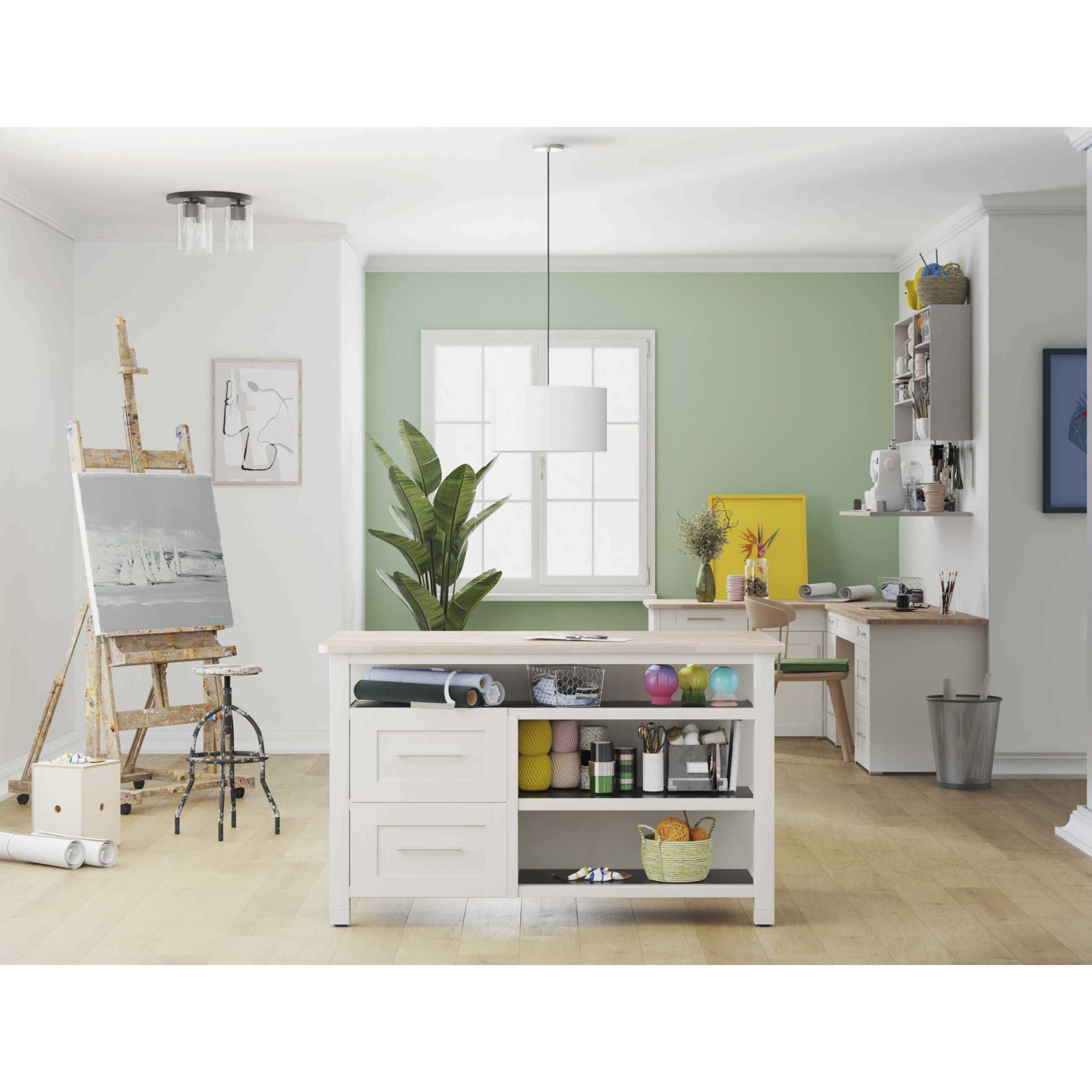 Markor 3 Light 18.12 inch Brushed Nickel/Matte Black/Vintage Brass Drum Pendant Ceiling Light