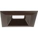 Led Retrofit Square LED Antique Bronze Recessed Trim