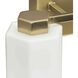 Estrada 2 Light 13.37 inch Brushed Gold Bathroom Vanity Light Wall Light