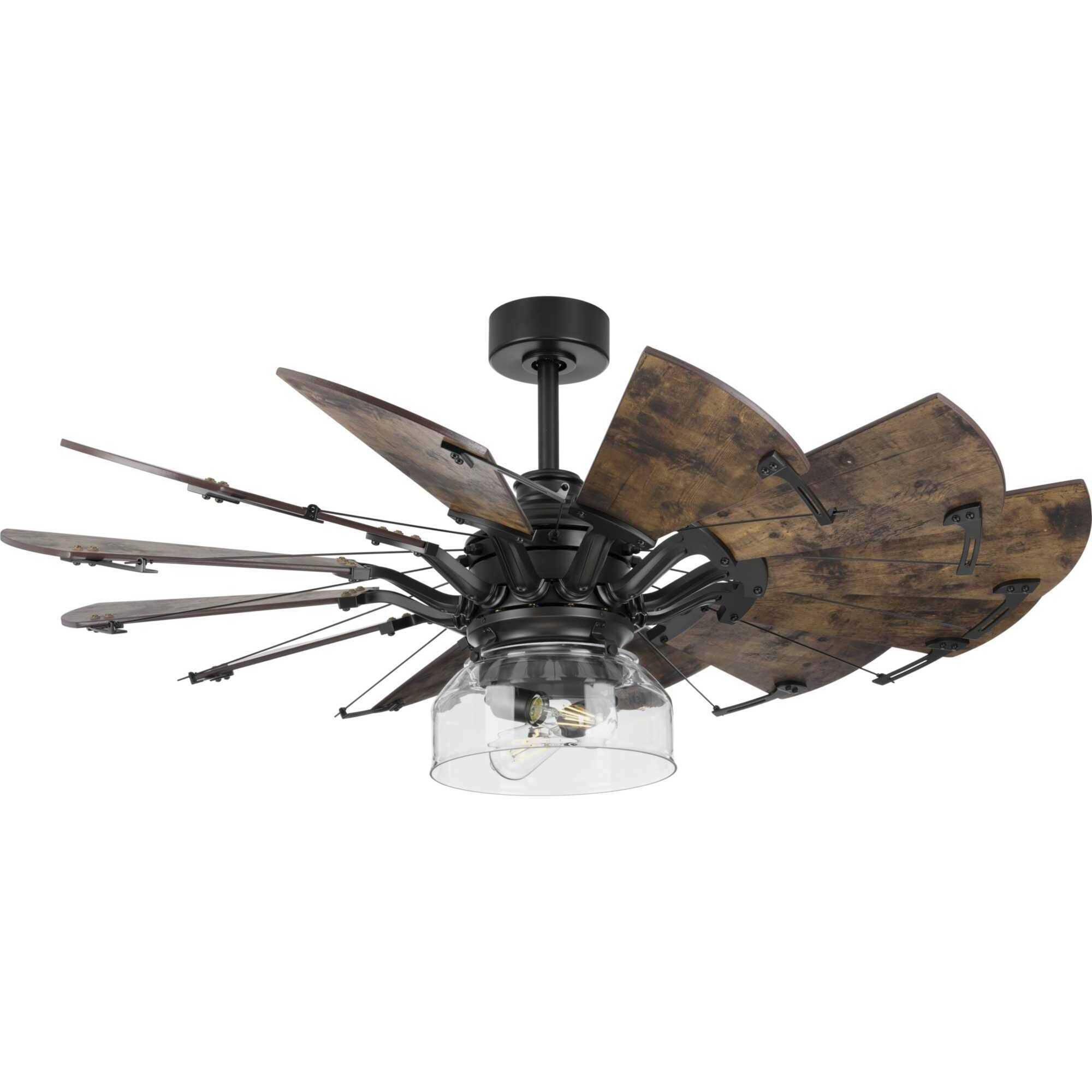 Springer 2 Light Incandescent Architectural Bronze Ceiling Fan Light Kit
