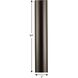 Outdoor Posts 84 inch Antique Bronze Outdoor Aluminum Post in Standard