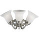 Bedford 3 Light 17 inch Brushed Nickel Bath Vanity Wall Light