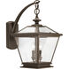 Crestwood 2 Light 10.88 inch Antique Bronze Hall & Foyer Ceiling Light