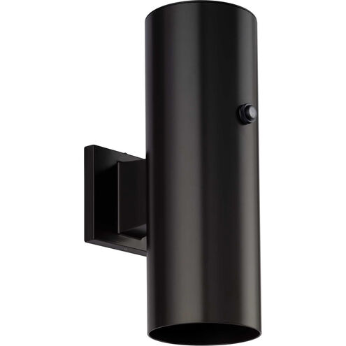 CYL RNDS Outdoor Wall Lantern in Antique Bronze, Progress LED