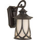 Resort 1 Light 24 inch Aged Copper Wall Lantern