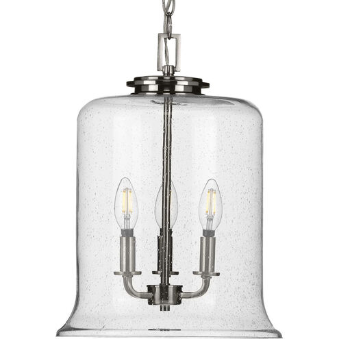 Winslett 3 Light Brushed Nickel Pendant Ceiling Light
