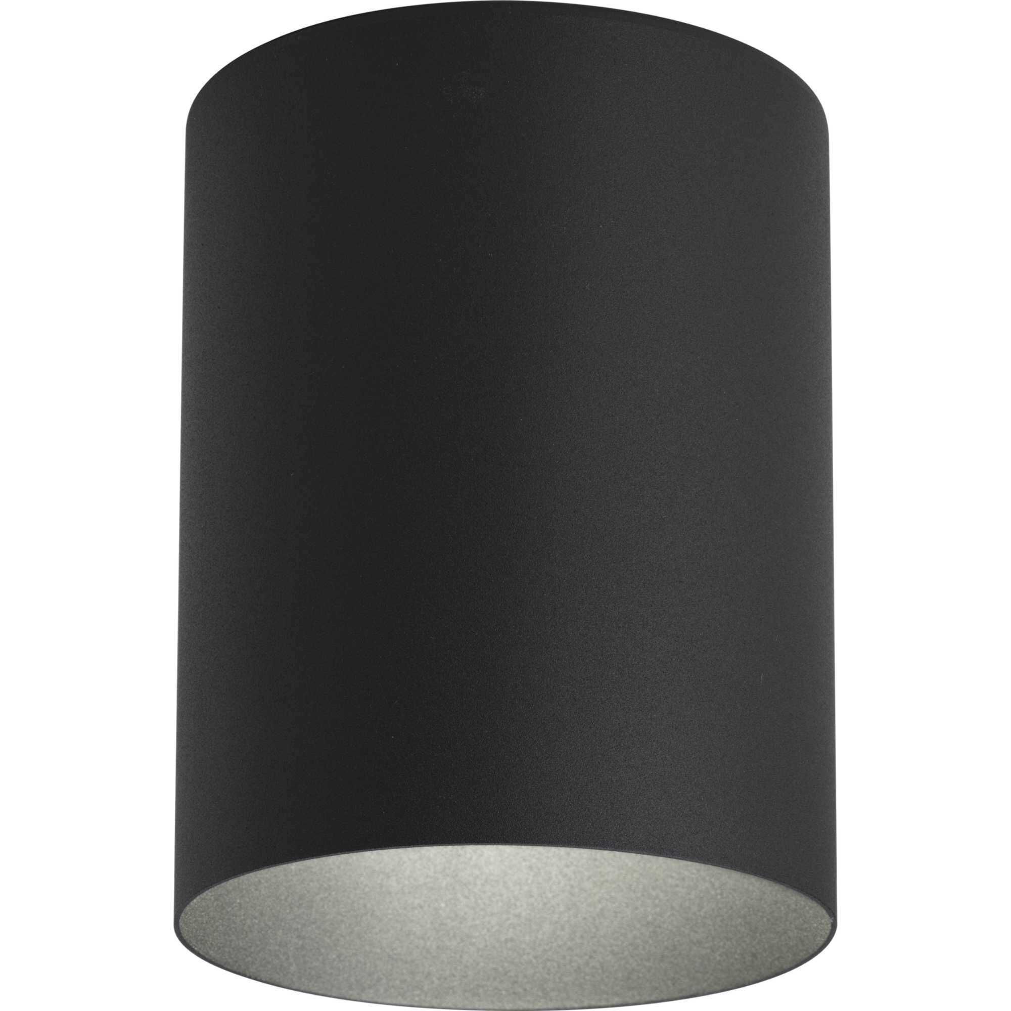 Progress Lighting P5774 31 Aluminum Cylinder Outdoor Ceiling Lights Black