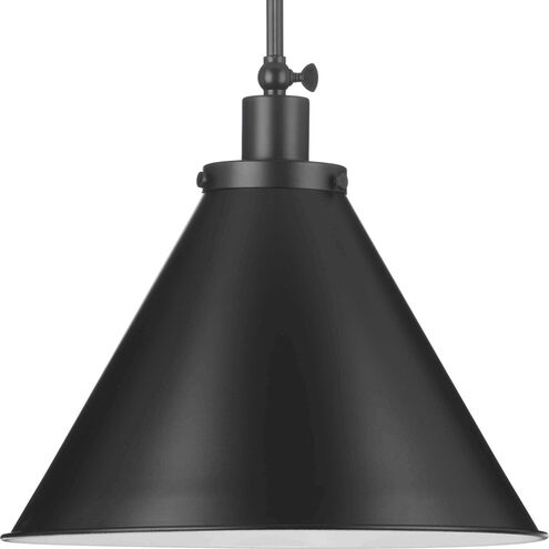 Hinton 1 Light 16 inch Matte Black Pendant Ceiling Light