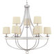 Gulliver 9 Light 35 inch Galvanized Chandelier Ceiling Light