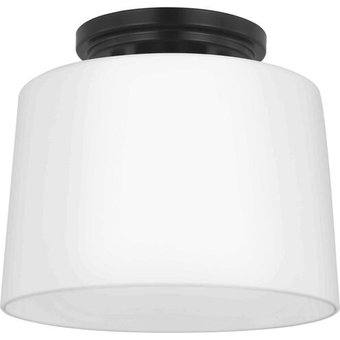 Adley 1 Light 8.62 inch Matte Black Flush Mount Ceiling Light