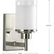 Alexa 1 Light 5 inch Brushed Nickel Bath Vanity Wall Light