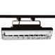 Track Lighting 2 Light 120V Black Wall Washer Track Head Ceiling Light