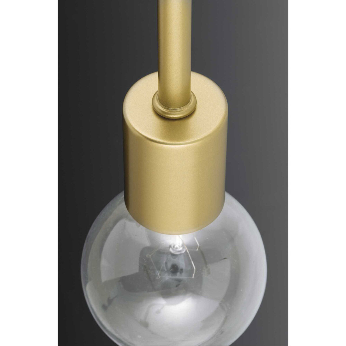 Zag 3 Light 10.25 inch Vintage Gold Chandelier Ceiling Light