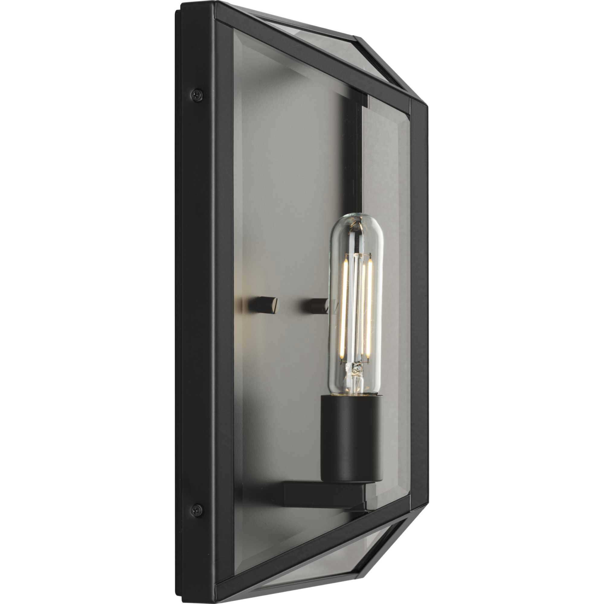 Bristol 1 Light 13.75 inch Matte Black Outdoor Wall Lantern