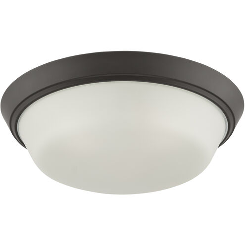 Edessa 3 Light 16 inch Antique Bronze Flush Mount Ceiling Light