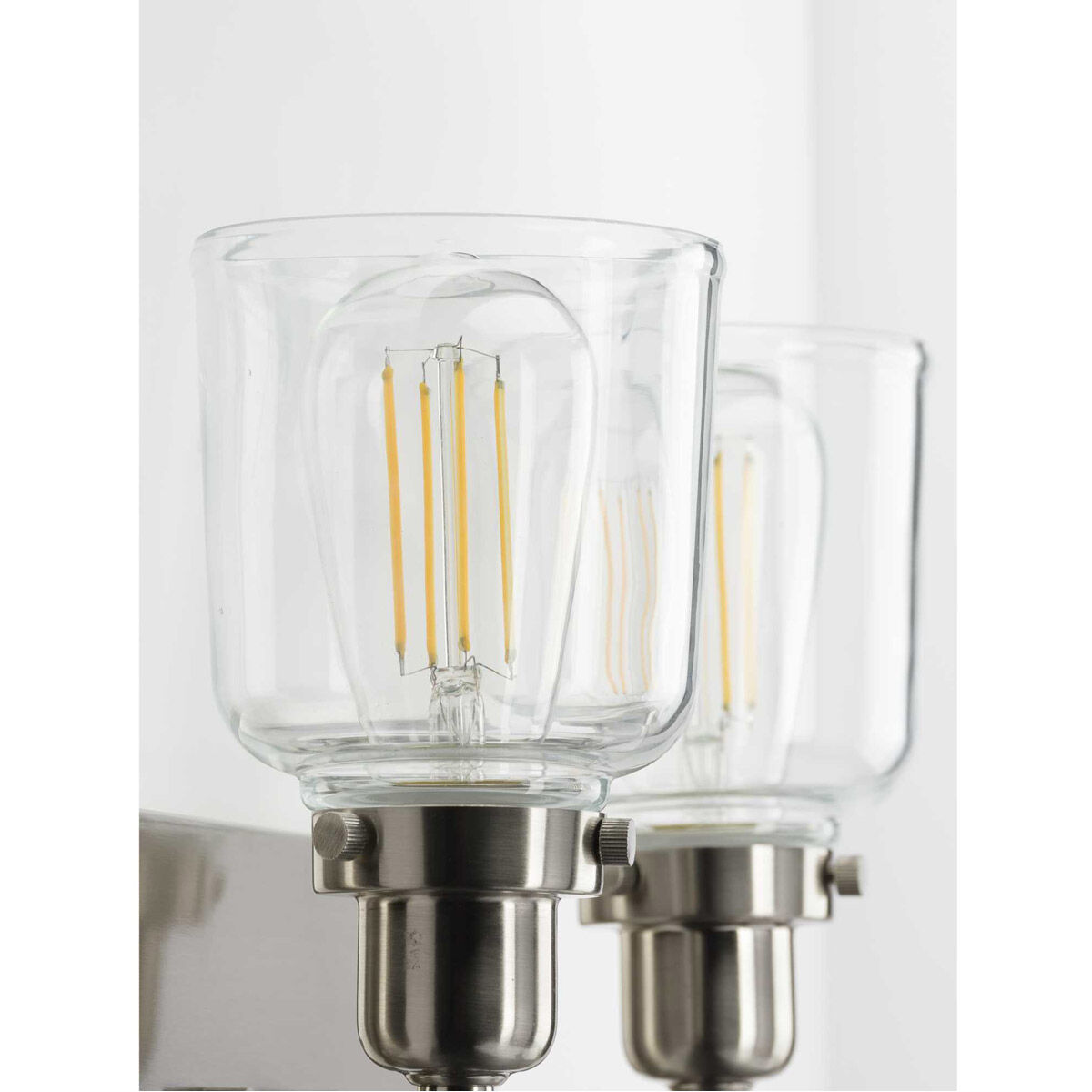 Rushton 2 Light 16 inch Brushed Nickel Bath Vanity Wall Light