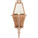 Bradshaw 1 Light 18.12 inch Antique Copper Outdoor Wall Lantern, Design Series