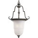 Melbourne 3 Light 21 inch Espresso Hall & Foyer Ceiling Light