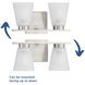Tanner 2 Light 13 inch Brushed Nickel Vanity Light Wall Light