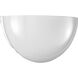 Energy Efficient Wall 1 Light 12 inch White Wall Sconce Wall Light