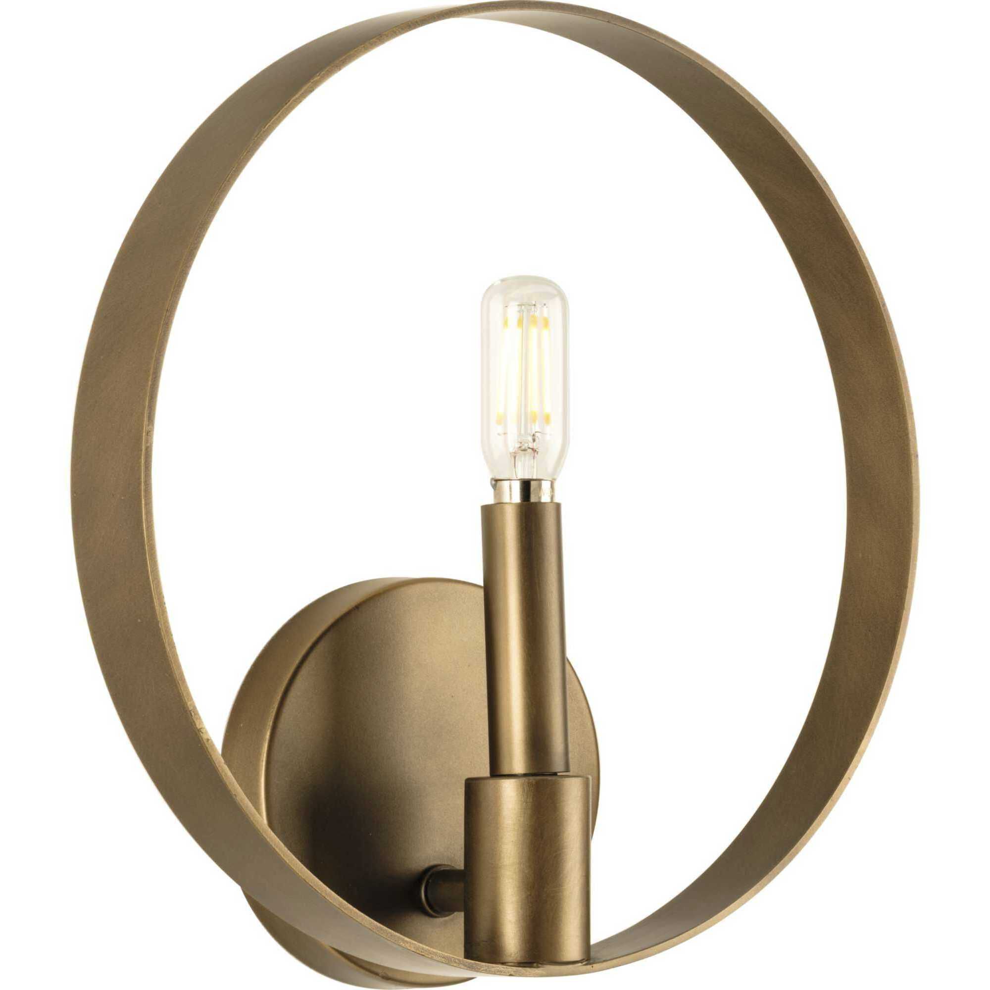 Breckenridge 1 Light 3 inch Aged Bronze ADA Wall Bracket Wall Light, Design Series