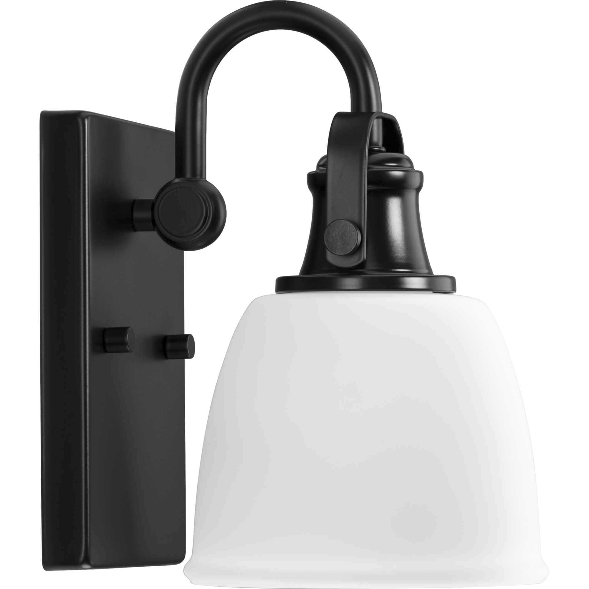 Preston 1 Light 7.5 inch Matte Black Bath Light Wall Light