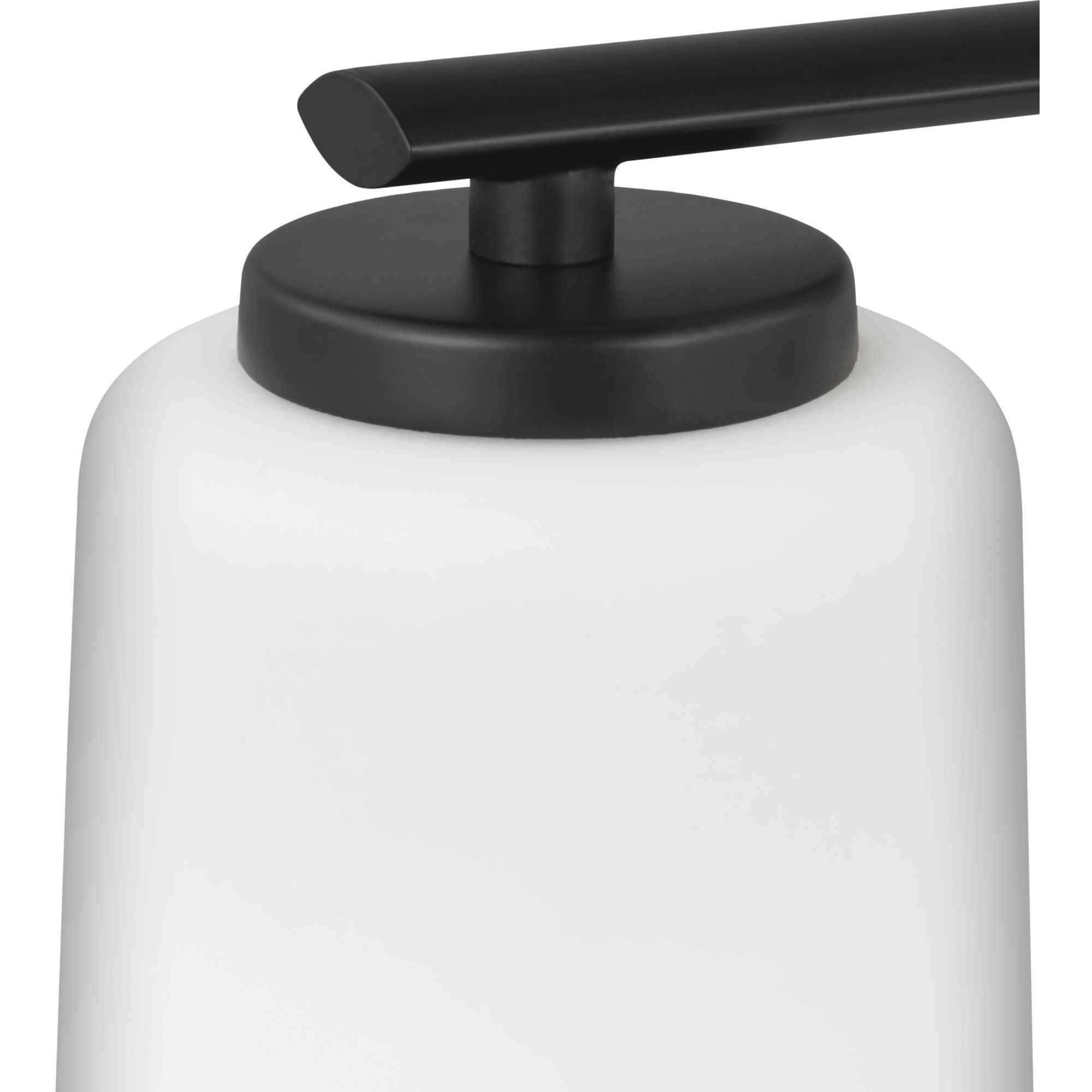 Adley 3 Light 26 inch Matte Black Linear Chandelier Ceiling Light