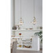Ellyson 1 Light 18.38 inch Brushed Bronze Pendant Ceiling Light, Design Series