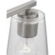 Vertex 3 Light 20.87 inch Brushed Nickel Bath Light Wall Light