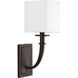 Avana 1 Light 6 inch Antique Bronze Wall Sconce Wall Light, Design Series