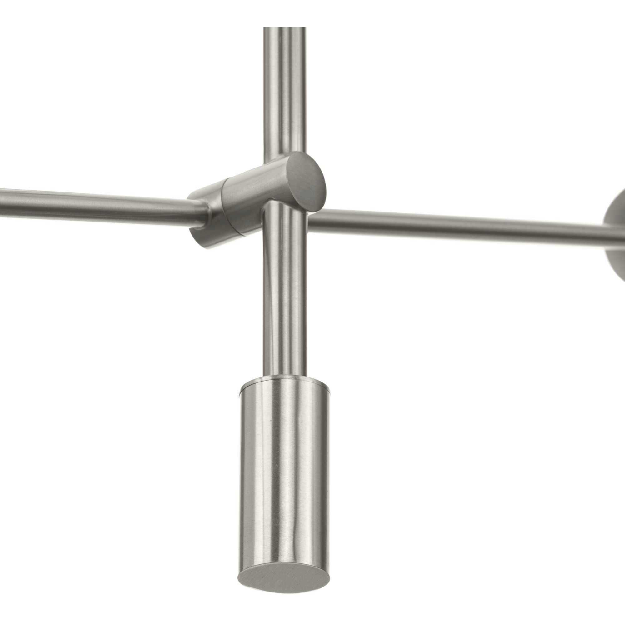 Cornett LED 44.12 inch Brushed Nickel Chandelier Ceiling Light