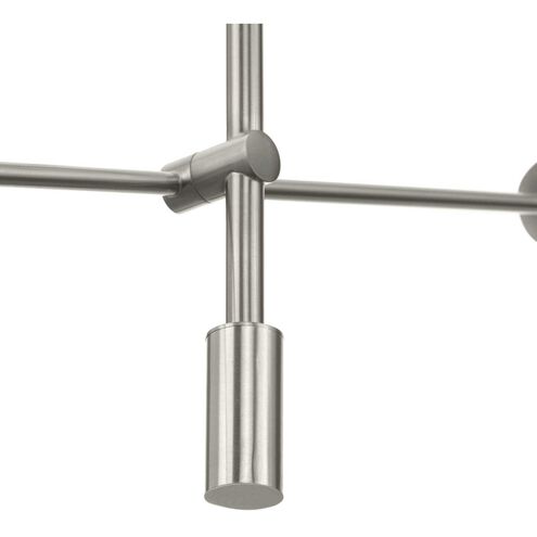 Cornett LED 44.12 inch Brushed Nickel Chandelier Ceiling Light