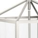 Hillcrest 4 Light 17 inch Brushed Nickel Foyer Light Ceiling Light