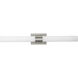 Blanco LED LED 32 inch Brushed Nickel Linear Bath Wall Light, Progress LED